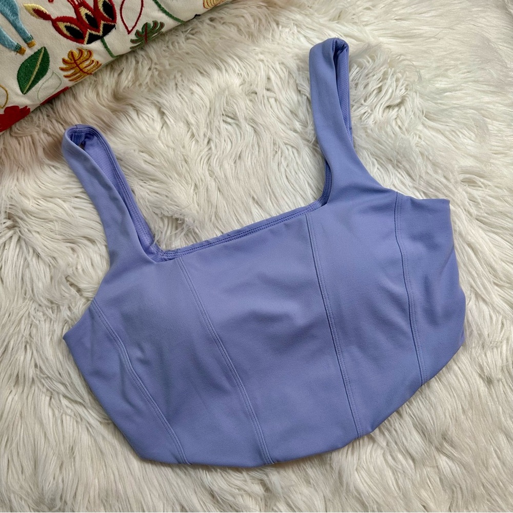 All In Motion • Periwinkle Sports Bra